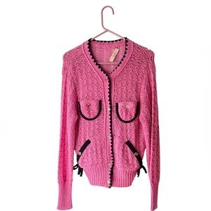 CORMIO LUDOVICA LINEN CARDIGAN